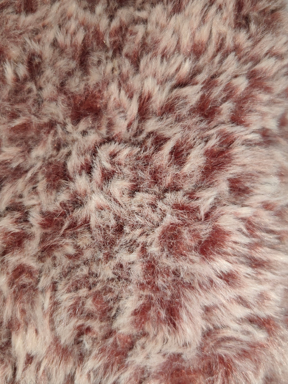 Penny Fur Crochet Bag Close Up