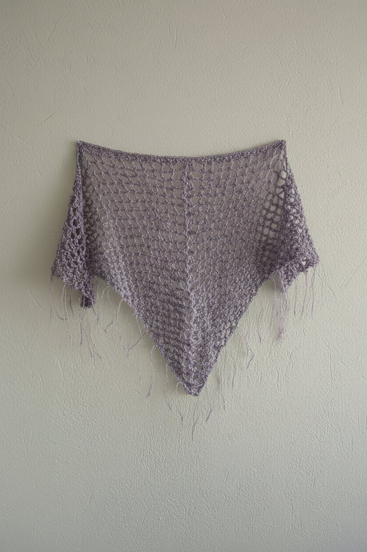 Crystal Veil Crochet Shawlette