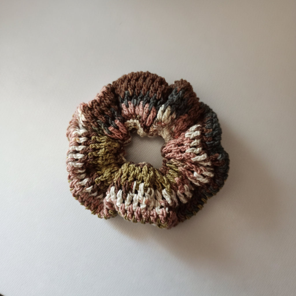 Faye handmade crochet scrunchie