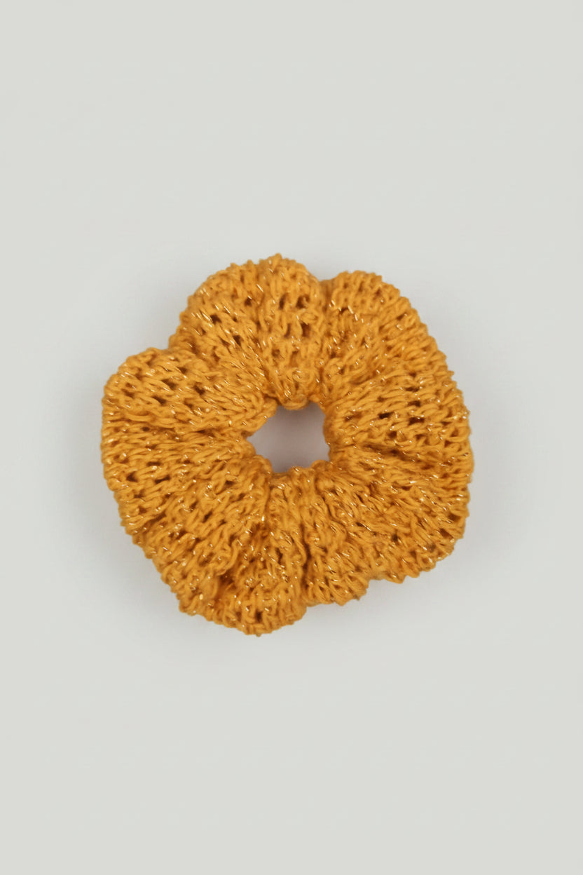 Golden hour handmade scrunchie