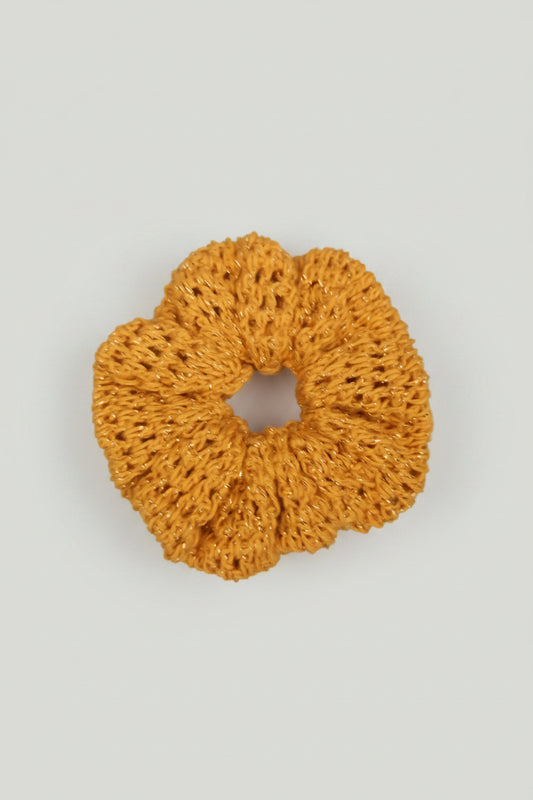 Golden hour handmade scrunchie