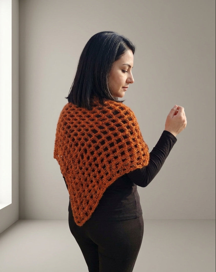 Lilith-Crochet_Mohair_Shawl model
