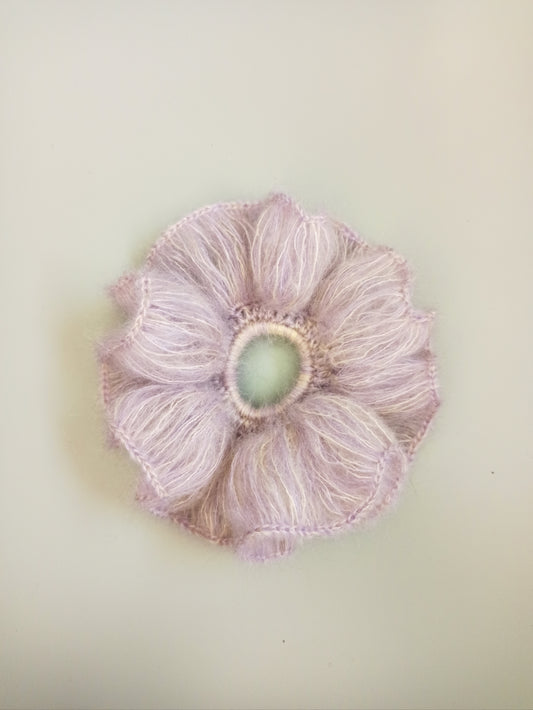 Medusa handmade crochet scrunchie