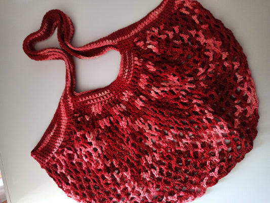 cherry carry handmade crochet market love