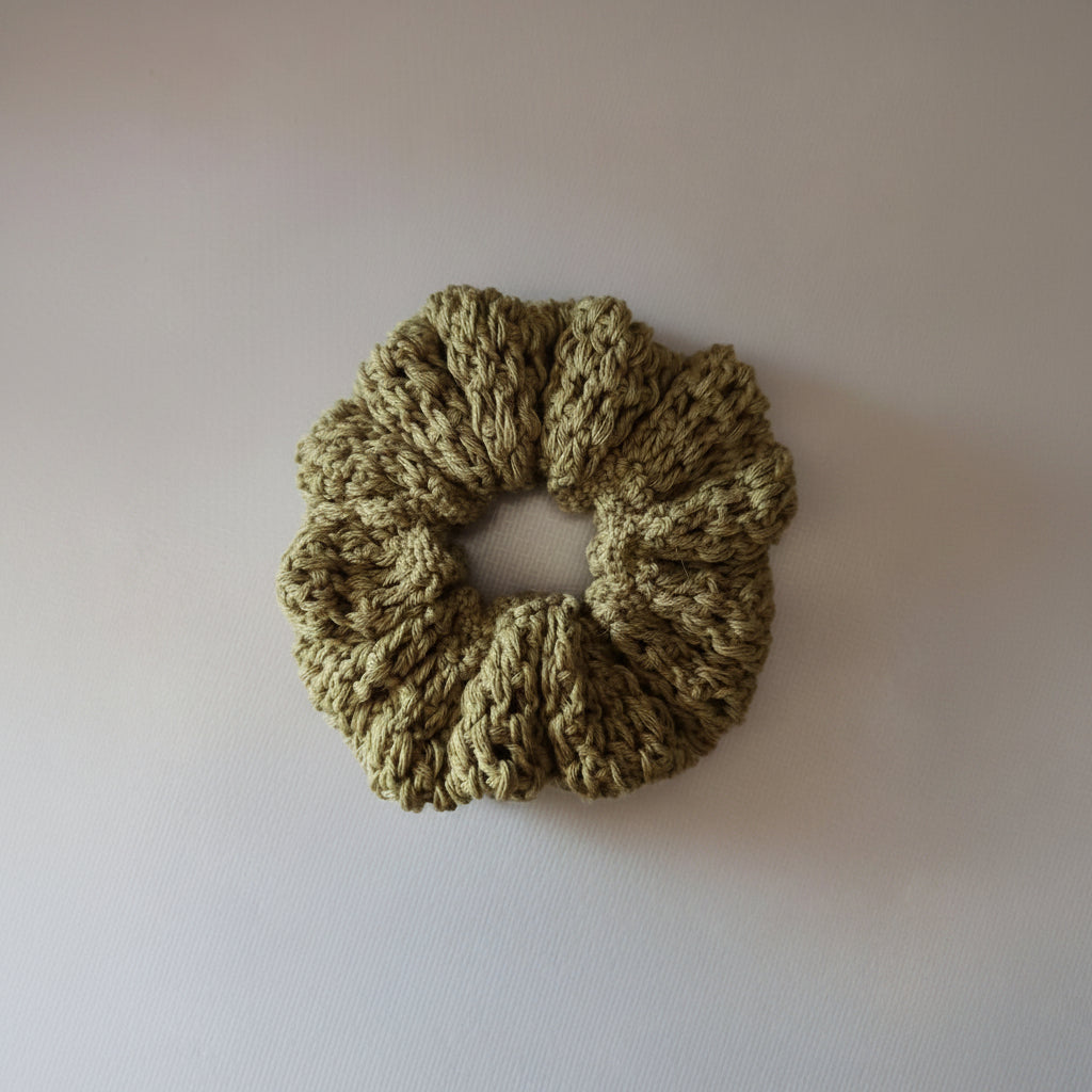 sophia handmade crochet scrunchie